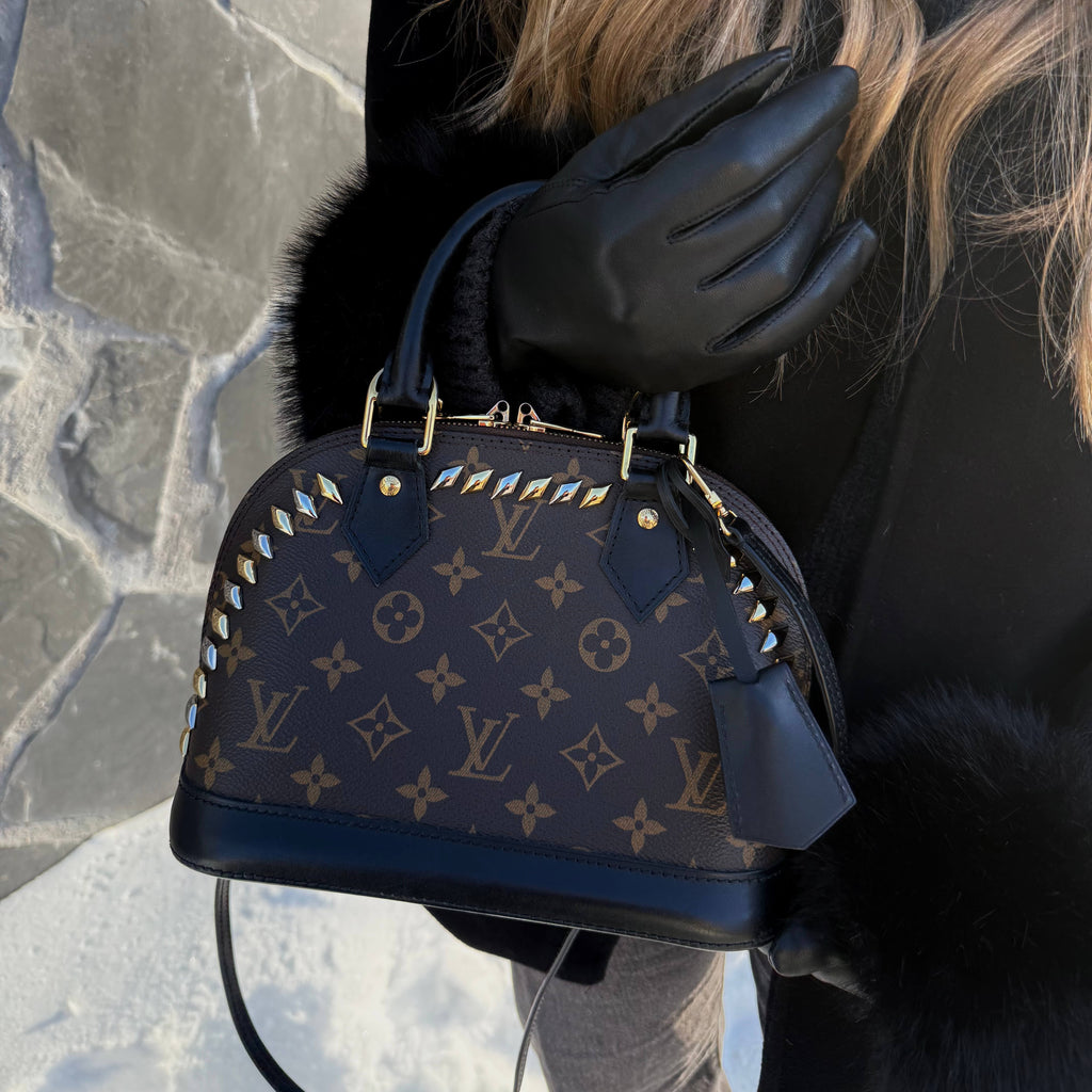 Louis Vuitton Studded Alma BB Limited Edition