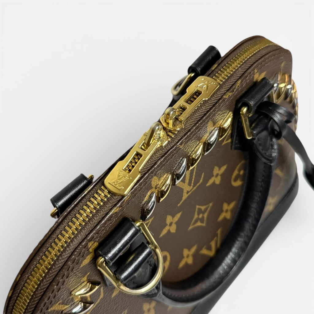 Louis Vuitton Studded Alma BB Limited Edition