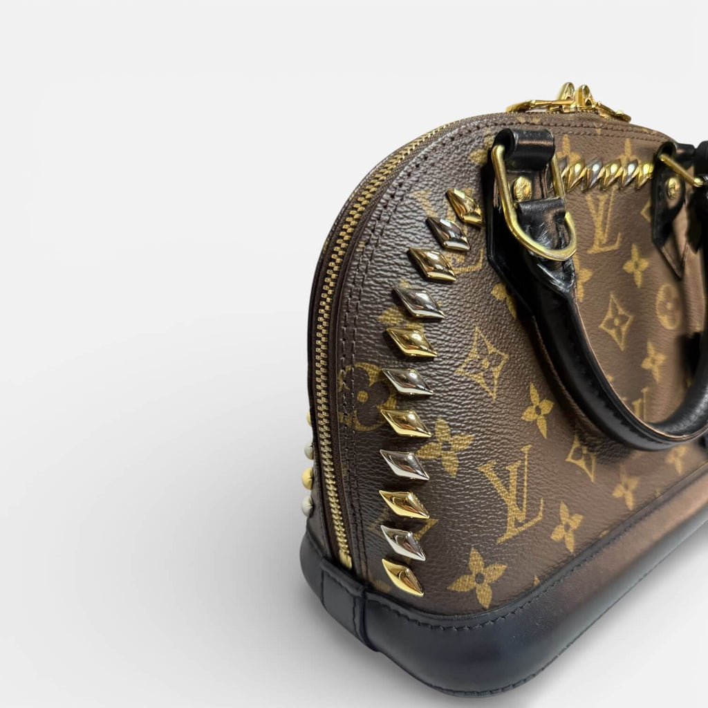Louis Vuitton Studded Alma BB Limited Edition