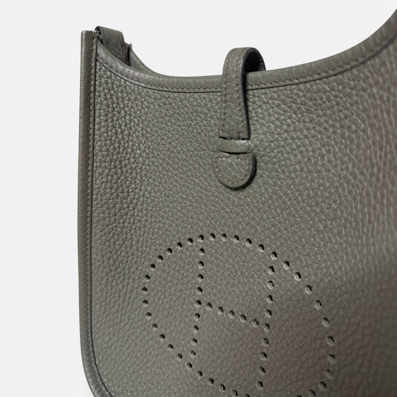 Hermès Evelyne 16 Gris Etain Clemence PHW