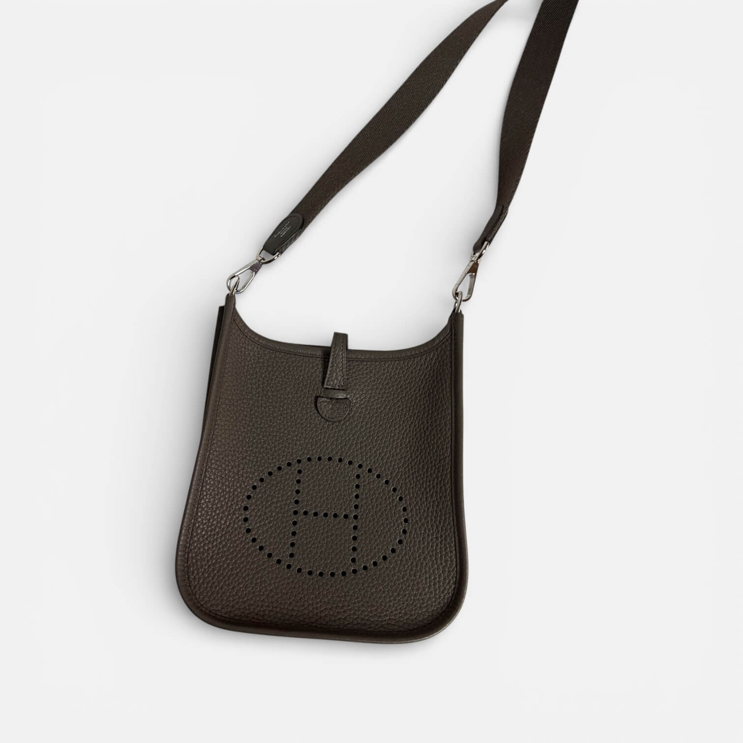 Hermès Evelyne 16 Gris Etain Clemence PHW