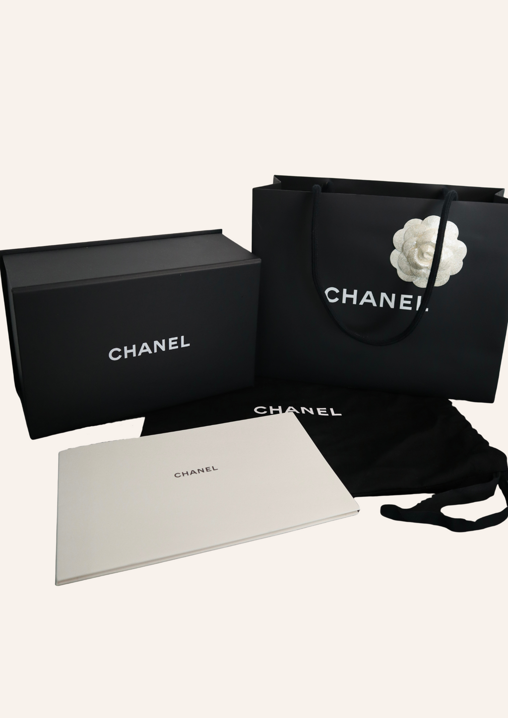 Chanel Mini Rectangular Black Lambskin SHW